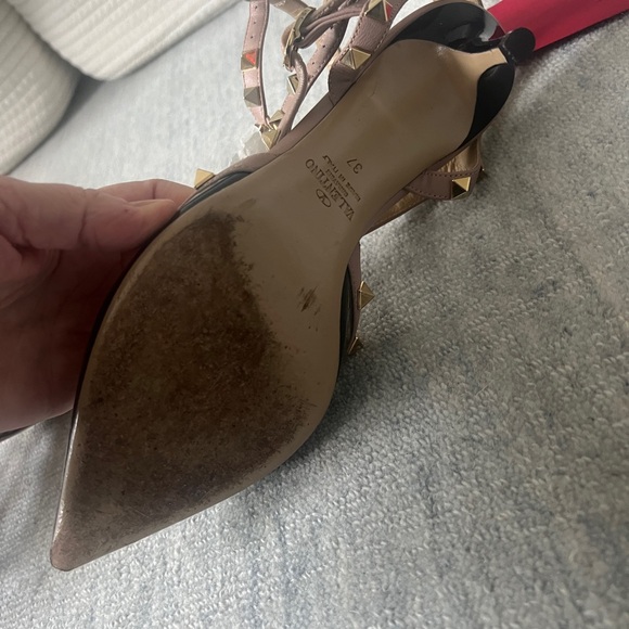 Valentino Rockstud strappy heel, 37, dustbag, xtra studs & heel tips incl no box - Picture 15 of 16